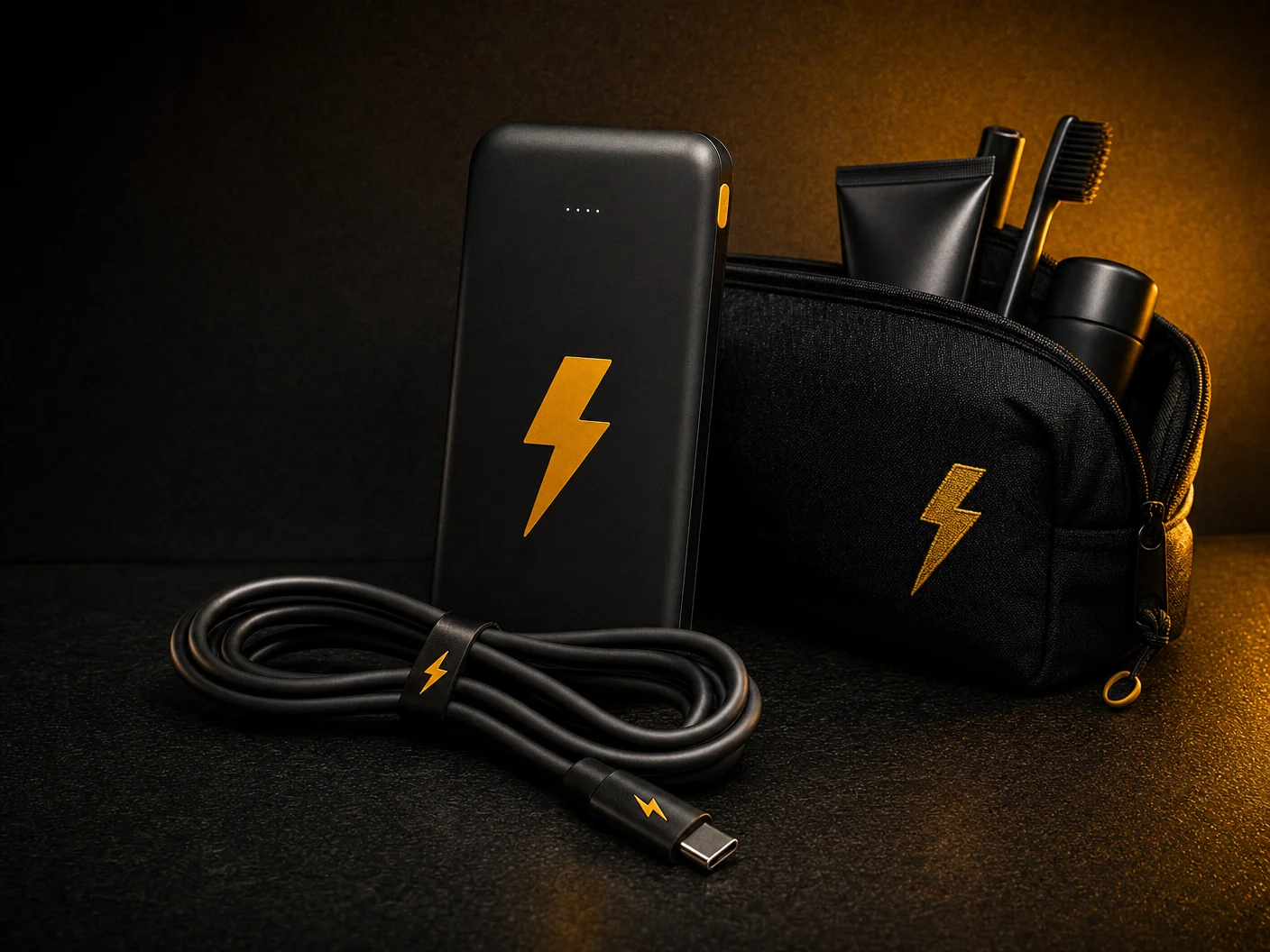 Carregador portátil e kit de urgência AURA